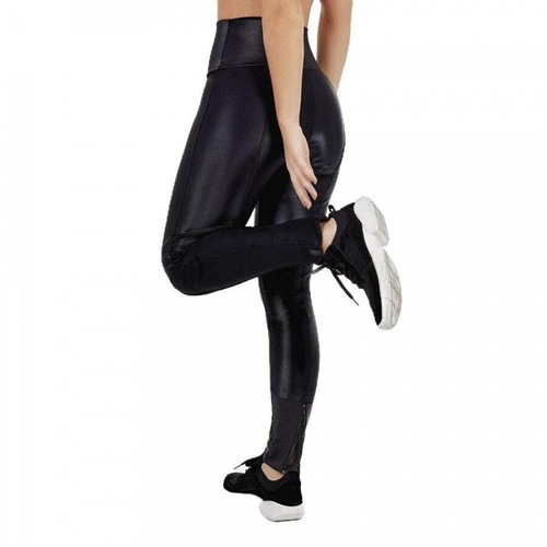 calça oxford cintura alta