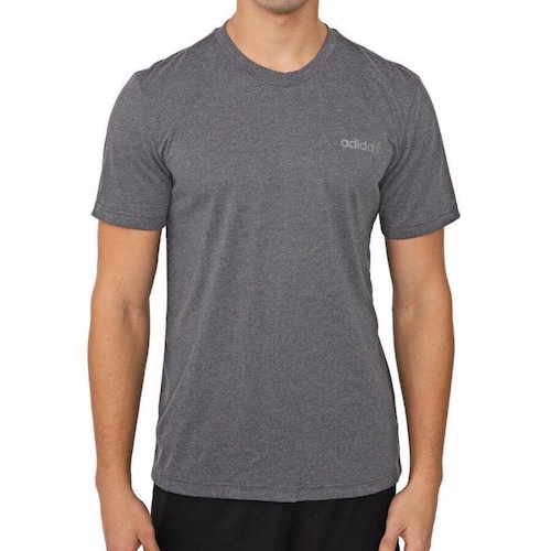 camiseta adidas cinza masculina