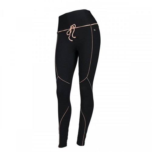 calça legging com cadarço