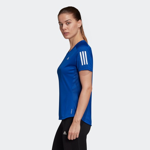 camiseta adidas own the run tee feminina