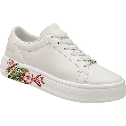 tenis branco azaleia feminino