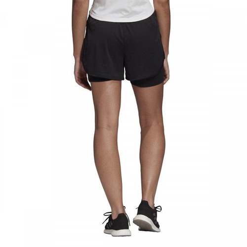short adidas 2 em 1 feminino