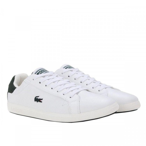 tenis lacoste branco masculino couro