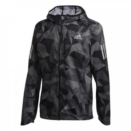 Jaqueta Corta Vento adidas Own The Run Camo - Masculina Menor preço em Jaqueta Corta Vento adidas Own The Run Camo - Masculina