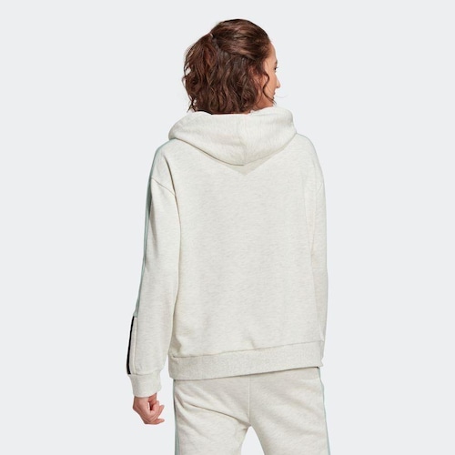 adidas linear fleece moletom com capuz