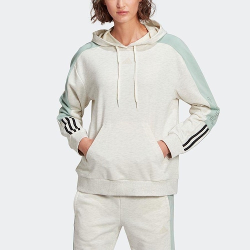 adidas linear fleece moletom com capuz