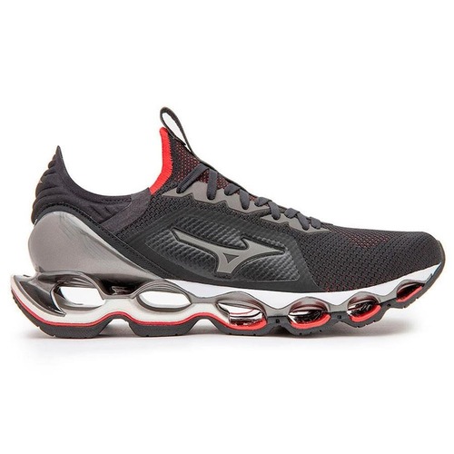 Tênis Mizuno Prophecy X Knit - Masculino - Preto+Grafite Menor preço em Tênis Mizuno Prophecy X Knit - Masculino - Preto+Grafite