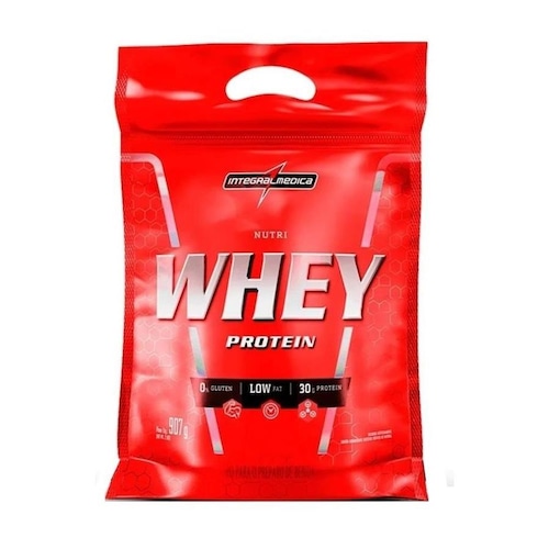 Menor preço em Whey Protein Integralmédica Chocolate Nutri Refil - 907g