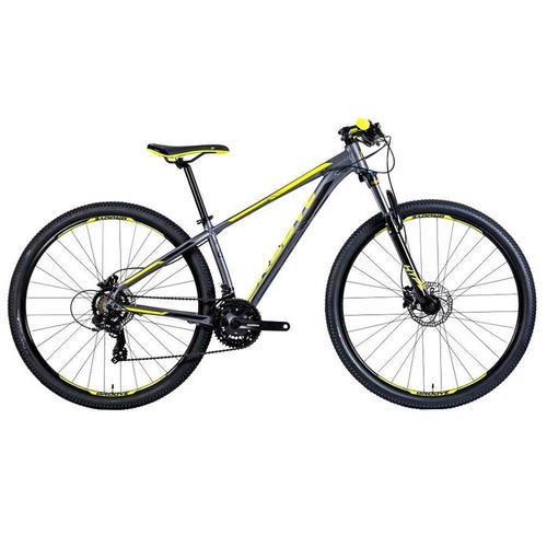 Bicicleta Groove Hype 50 T15 Aro 29 Susp. Dianteira 24 Marchas - Preto/vermelho