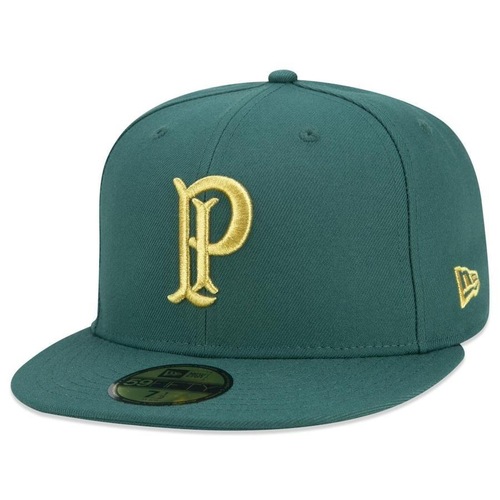 Boné Aba Reta New Era 59Fifty Futebol Palmeiras - Fitted - Adulto Menor preço em Boné Aba Reta New Era 59Fifty Futebol Palmeiras - Fitted - Adulto