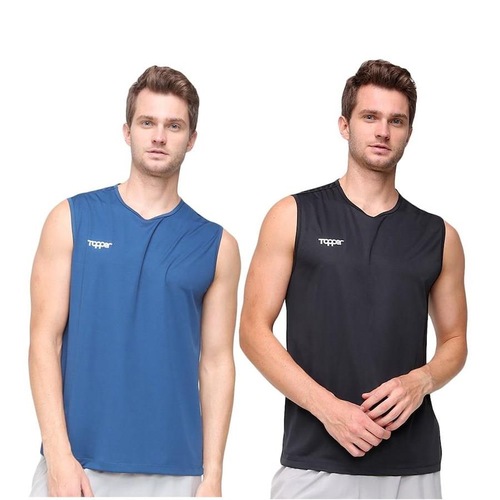 Kit 2 Regatas Topper Treino Classic - Masculina é ruim? Kit 2 Regatas Topper Treino Classic - Masculina é boa?