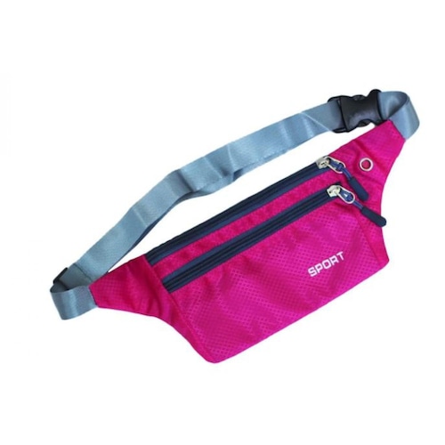 Menor preço em Cinta Impermeável Esportiva Fitness Pochete com Bolso para Corrida Caminhada Compartimentos