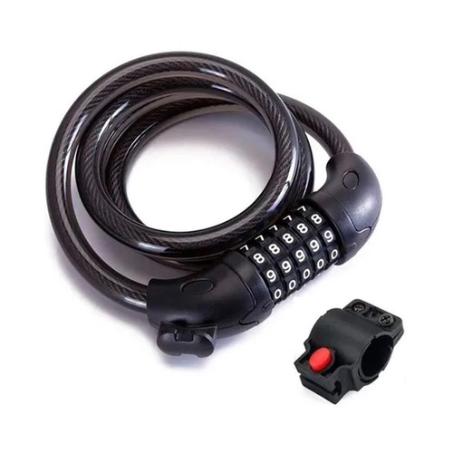 Cadeado Espiral Bicycle Lock c/ Segredo é boa?