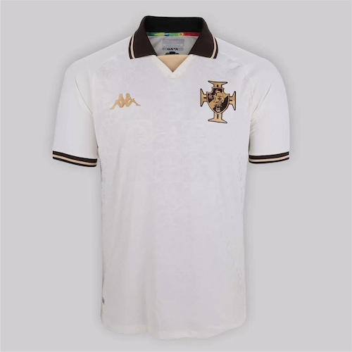 Camisa Polo do Vasco da Gama III 23 Kappa - Masculina Menor preço em Camisa Polo do Vasco da Gama III 23 Kappa - Masculina
