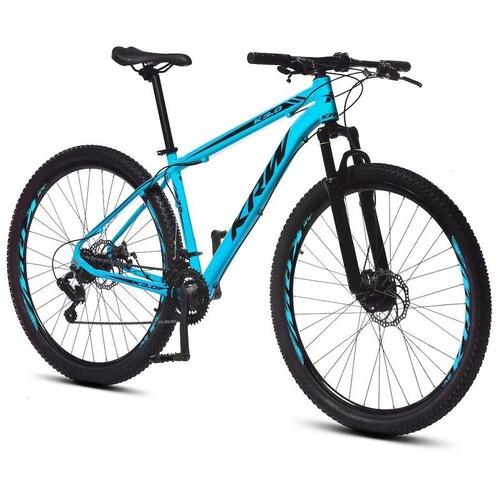 Bicicleta Krw S50 Aro 29 Susp. Dianteira 24 Marchas - Azul/preto