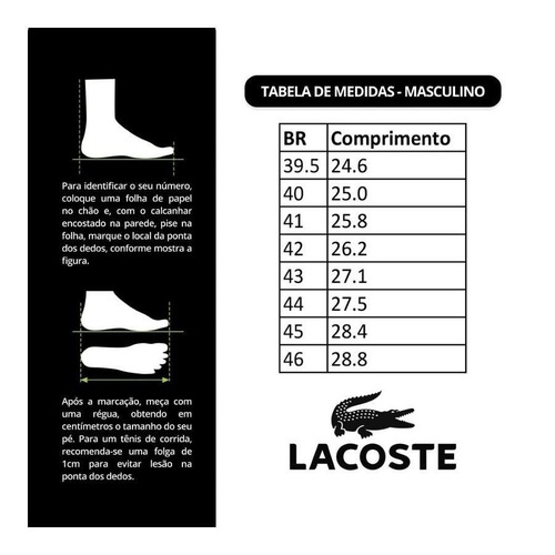 Kit Tênis Lacoste Europa + 3 Pares De Meias Selene Esportivas - Masculino é boa?