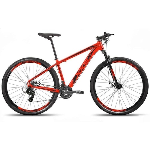Bicicleta Xks Kairos Aro 29 Susp. Dianteira 27 Marchas - Preto/vermelho