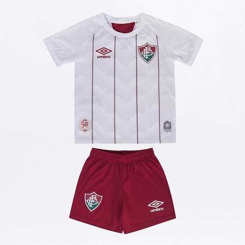 Kit Clube do Fluminense Oficial 2 2020 Umbro: Camisa + Calção - Infantil é boa?