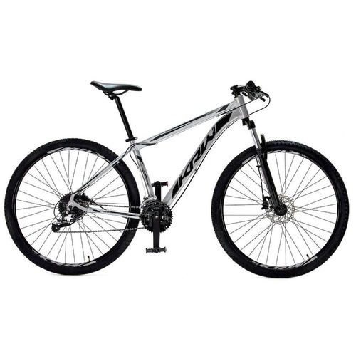 Bicicleta Krw S2 Aro 29 Susp. Dianteira 24 Marchas - Prata/preto