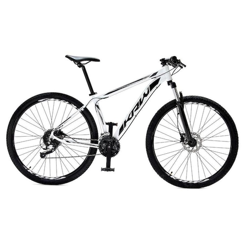 Bicicleta Krw S2 Aro 29 Susp. Dianteira 24 Marchas - Branco/preto