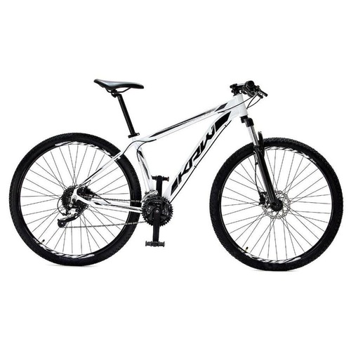 Bicicleta Krw S9 Aro 29 Susp. Dianteira 27 Marchas - Branco