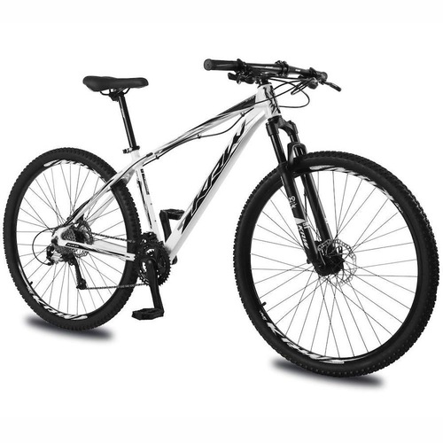 Bicicleta Krw Kr4 Aro 29 Susp. Dianteira 27 Marchas - Branco