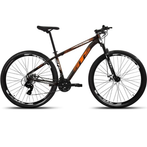 Bicicleta Alfameq Supreme Disc H Aro 29 Susp. Dianteira 27 Marchas - Laranja/preto