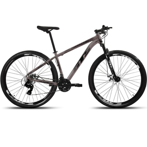 Bicicleta Alfameq Supreme Disc H Aro 29 Susp. Dianteira 27 Marchas - Cinza/preto