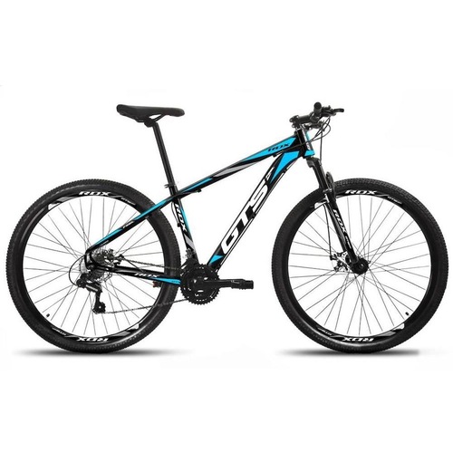 Bicicleta Gts Feel Rdx Disc H Aro 29 Susp. Dianteira 21 Marchas - Preto/azul
