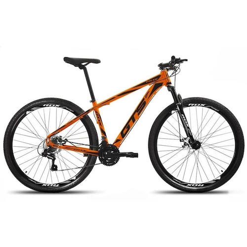 Bicicleta Gts Feel Disc M Aro 29 Susp. Dianteira 21 Marchas - Laranja/preto