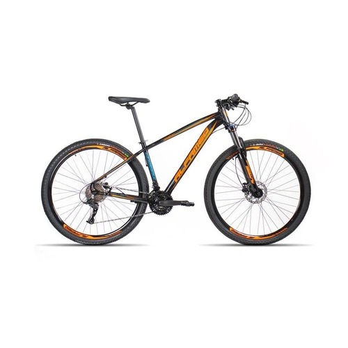 Bicicleta Alfameq Tirreno Disc H Aro 29 Susp. Dianteira 24 Marchas - Laranja/preto