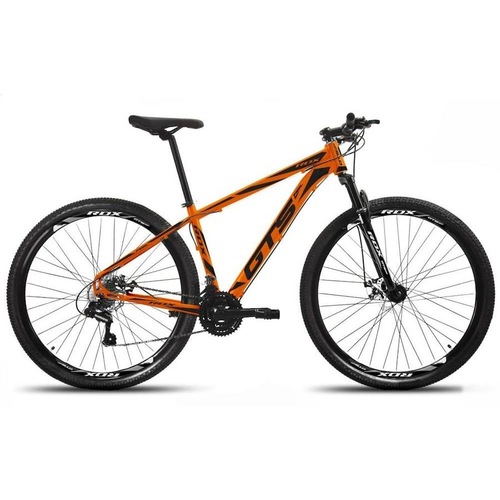 Bicicleta Gts Feel Rdx Disc H Aro 29 Susp. Dianteira 27 Marchas - Laranja/preto