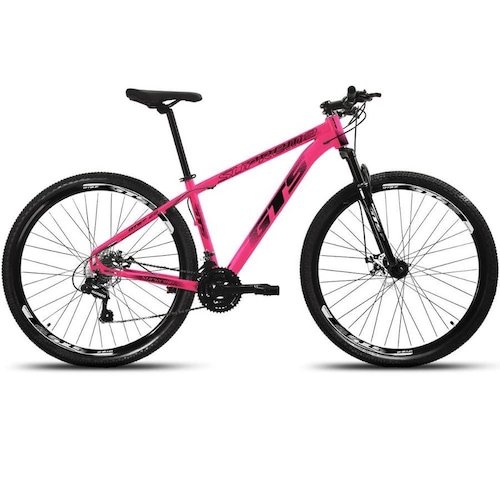 Bicicleta Alfameq Supreme Aro 29 Susp. Dianteira 21 Marchas - Rosa/preto