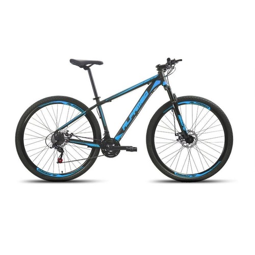 Bicicleta Alfameq Atx Aro 29 Susp. Dianteira 21 Marchas - Azul/preto