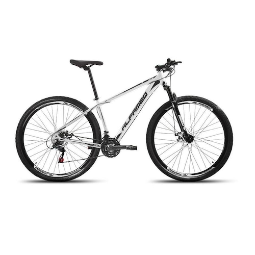 Bicicleta Alfameq Atx Aro 29 Susp. Dianteira 21 Marchas - Branco
