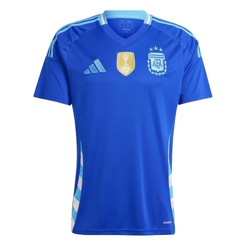 Camisa Seleção da Argentina II 24 adidas Masculina Torcedor Menor preço em Camisa Seleção da Argentina II 24 adidas Masculina Torcedor