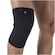 Joelheira de Neoprene Longa 42 Oxer - Adulto PRETO