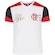 Camiseta Braziline Flamengo nº 10 - Masculina BRANCO/VERMELHO