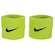 Munhequeira Nike Swoosh Wristbands - Adulto VERDE/PRETO