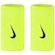 Munhequeira Nike Swoosh Wristbands Doublewide C2 Adulto VERDE/PRETO