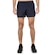 Bermuda Masculina Mizuno Basic Run Azul Escuro/Prata