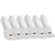 Kit de Meias Nike Lightweight Footie com 3 Pares - Feminino BRANCO