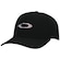 Boné Aba Curva Oakley Tincan - Fechado - Adulto PRETO/PRATA