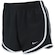 Shorts Nike Dry Tempo Running - Feminino PRETO/BRANCO