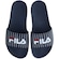 Chinelo Fila Drifter Basic - Slide - Masculino AZUL/BRANCO