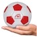 Minibola de Futebol de Campo Adams Classic BRANCO/VERMELHO