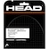 Corda para Raquete de Tênis Head Synt Gut Power 17 1,25mm - 11,5m BRANCO