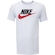 Camiseta Nike Tee Icon Futura - Masculina BRANCO/VERMELHO