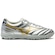 Chuteira Society Mizuno Morelia Elite II AS Pro TF Adulto PRATA/OURO