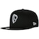 Boné Aba Reta do Corinthians Paulista New Era 950 - Snapback - Adulto PRETO